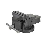 Morsa da fabbro AWTOOLS, fissa, leggera, 100 mm (4")