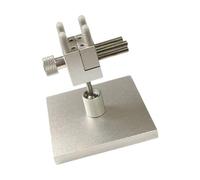 Morsa da officina rotante a installazione rapida, morsetto in alluminio leggero con ganascia regolabile per riparazioni professionali e morsa in alluminio per modellismo