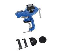 Morsa da tavolo 360 mm di larghezza di serraggio da 50 mm, strumento compatto per piccoli lavori di legno, metallo e hobby, uso di lavorazione del legno, lavorazione dei metalli