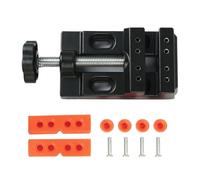 Morsa da tavolo professionale Morsa da tavolo per la lavorazione del legno Morsa da tavolo Inclinabile Banchi Lavorazione Domestica Ganascia piatta regolabile