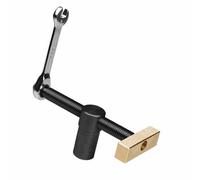 Morsa da tavolo stabile per la lavorazione del legno, regolabile, per casa, garage e corsi di formazione scolastica, morsa artigianale