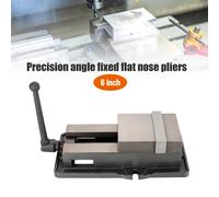 Morsa di bloccaggio da 6 pollici, morsa per fresatura regolabile ad alta precisione, morsetto da banco per fresatrice