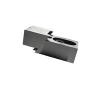 Morsa di precisione fissa laterale CNC da 1 pezzo Banco con estremità piatta con morsetto OK (Color : 1pc Flat mouth M6)