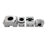Morsa di precisione fissata alla macchina, morsa di fissaggio OK a doppio lato, morsa di serraggio a cuneo multistazione for lavorazione CNC, morsa a elemento di blocco M6 M8 M10(M16)