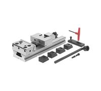 Morsa di precisione in acciaio FERVI M028/100/100 per fresatrici