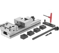 Fervi Morsa di precisione M028/100/100 in acciaio per fresatrici