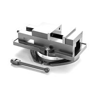 Morsa di precisione in ghisa resistente da 10,2 cm con base girevole a 360°, precisione di 0,025 mm, ideale per la lavorazione del legno, disponibile in larghezze ganasce da 5/6/8 pollici