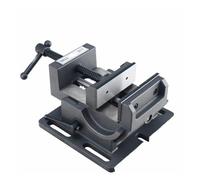 Morsa for fresatrice di precisione da 3"/4" Guida inclinabile Pinza a becchi piatti Morsetto for morsa banco for trapano Per uso fai da te(4 inch)