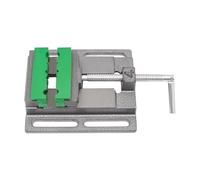 Morsa For Trapano A Colonna Da 4" Con Morsetto For Banco E 2 Cuscinetti Magnetici For, Set Di Multi-scanalati, Utensili In Metallo Forza Di Serraggio Precisa(Blue)