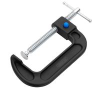 Morsa G-Clamp Draper Con Rilascio Rapido 100Mm In Ghisa Con Base Girevole 19395