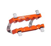Super B, Morsa a Pedale per ASSE TB 8645 Unisex-Adulto, Arancione
