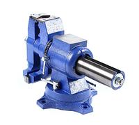 Morsa multifunzione girevole a 360°, grande, professionale, con incudine, morsa parallela a due assi, apertura alare 100 mm, per levigatrici piatte, fresatrici