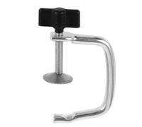 Morsa per Macchina per Pasta Manuale, Clip Fissaggio Argento | PP e Lega di Ferro, Apertura 3, 5-7, 5cm e Diametro 10mm, 1 Confezione