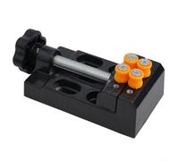 Morsa per trapano, piccola, 5-50 mm, regolabile, palmare, per gioielli, orologi, sigilli, incisioni, incisioni, in plastica ABS, strumento di riparazione