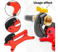 Morsa Per Tubi Robusta, Pratica, Leggera, Multiuso Per Il Fissaggio Di Tubi In