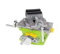 Morsa piccola per trapano a pressione, a croce, piccola, morsetto da banco per fresatura in metallo, perforatrice resistente per la lavorazione del legno