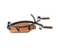 MORSA PORTA PROSCIUTTO IN LEGNO E FERRO BATTUTO