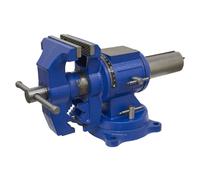 Morsa Sealey In Ghisa Multifunzionale Con Base Girevole 150Mm MFV150