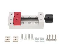 Morsa tavolo, 50mm Mini strumento di fissaggio per morsa tavolo in alluminio Morsetto piatto banco Vise Drill Press Vice Strumento di fissaggio