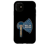 Morse Code Whisperer Ham Radio Operator CW Custodia per iPhone 11