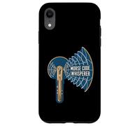 Morse Code Whisperer Ham Radio Operator CW Custodia per iPhone XR