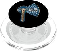 Morse Code Whisperer Ham Radio Operator CW PopSockets PopGrip per MagSafe