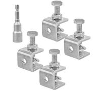 Morsetti a C multiuso in acciaio da 20 mm, impugnatura in metallo, multifunzione, resistente, adatto per la lavorazione del legno