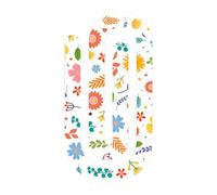 Morsetti a clip sottili in acrilico trasparente per organizzare registri libri di dischi materiali scolastici permanenti morsetti a clip trasparenti