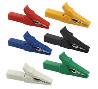 Morsetti a coccodrillo, Sonda di prova con morsetti a coccodrillo 55 mm multicolore(6pcs Set)