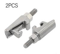 Morsetti a doppia ganascia di dimensioni M8 progettati per offrire prestazioni superiori nel fissaggio delle linee di vuoto (set di due) (M10)