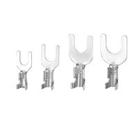 Morsetti a forcella serie 3.24.25.26.2, rame stagnato, nucleo in ottone ispessito, alta conduttività, capocorda di terra tipo Y, connettori aperti pressati a freddo Connettore per cavi(4.2)