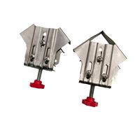 Morsetti angolari da 2 pezzi, morsetti a 90 gradi, con ganasce regolabili, clip