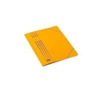 ELBA Eckspanner-Mappe chic, für A4, aus Karton, gelb, 25er Pack gelb Eckspanner
