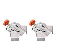 Morsetti Angolari Per Legno Morsetti Angolari In Acciaio Inossidabile Da 90 Gradi For Posizionamento Della Morsetto Ad Angolo Retto Fisso Strumento(2PCS Opening style)