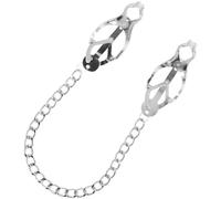 Morsetti Bondage per Capezzoli con Catenella Darkness