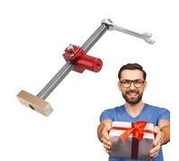 Morsetti da banco | Strumento portatile regolabile in lega di alluminio - Morsetti di tenuta - per banco mitra pannello tubi saldatura porte finestre cassetti armadi amici