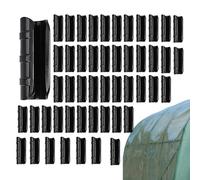 Morsetti Da Giardino Per Le,50 Pezzi Morsetti Per Tubi Con Presa Forte Per L Agricoltura - Graffette Per Il Giardino,Per Colture All Aperto Spalliere Ombreggianti Ripari Per L Agricoltura