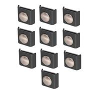 Morsetti da parete in acciaio resistente per reti angolari per recinzioni e aree commerciali Connettore per recinzione cortile