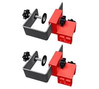 Morsetti di installazione anteriori del cassetto - Strumenti di supporto regolabili in stile C | Guida del foro per la lavorazione del legno, cassetto, scrivania, tavolo, supporto di allineamento