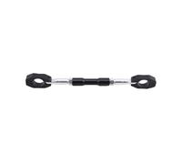 Morsetti Di Riser Barra Bilanciamento Per Moto Barra Trasversale Universale Per Rafforzare Manubrio Accessori Per Leva Rinforzo Per Moto Estesa(B-black)