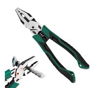 Morsetti elettrici per cavi, pinze elettriche manuali | Taglierina manuale,Pinza di cablaggio versatile per elettricisti, appassionati di artigianato e manutentori