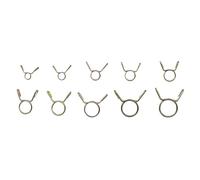 Morsetti, fascette stringitubo, Fascette stringitubo da 10 pezzi 5-31MM for tubi acqua e aria Raccordi hardware