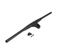 Morsetti fissaggio manubrio Manubrio MTB integrato in carbonio -17° attacco 60-90MM per manubrio integrato efficiente per MTB 740MM(Black Matte 740x70mm)