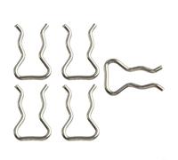Morsetti in acciaio inox compatibili con elettrovalvola Bosch iniezione carburante, 5 pezzi