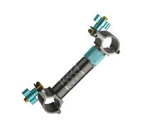 Morsetti in metallo da pesca Stand Ombrello Regolabile Staffa di Montaggio Supporto Sedia Umbralla Holder Baits Tray Rod Stand Portatile Pieghevole Sedia Accessori