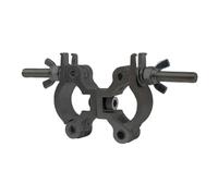 Morsetti Luci Scena per Traliccio Stage Lighting Morsetto Aliscaf Doppio Largo 35mm-45mm Morsetti Accoppiatori Girevoli per Truss, Carico 100kg Doppia Fibbia Clamp Ganci Luci da Palco