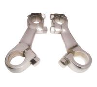 Morsetti manubrio forcella trave anteriore cromata 7/8" modello Triumph T90