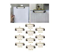 Morsetti per appunti Clip per pannelli rigidi con piedini in gomma Clip per