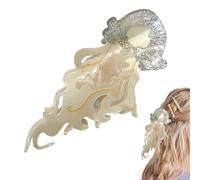 Morsetti per artigli per capelli in acetato - Forcine decorative a forma di medusa | Fermagli per capelli portatili compatti con una presa salda, adatte per studenti, appassionati di fitness e per la