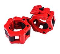 Morsetti per bilanciere olimpico, clip per manubri, per sollevamento pesi, chiusura a sgancio rapido, 1 paio, per palestra, fitness, body building, 50 mm